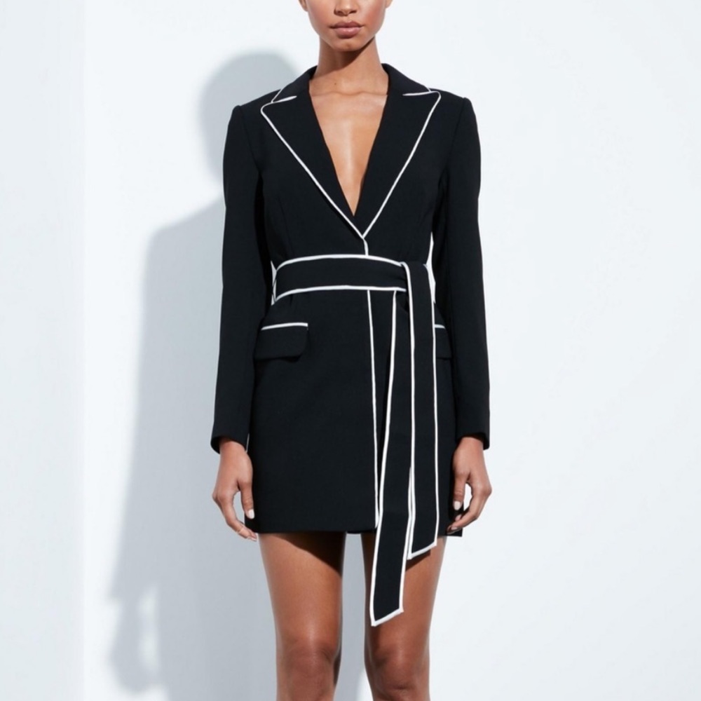 Missguided peace and love blazer dress